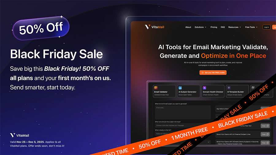 VitaMail - оферта за Black Friday 7 VitaMail - оферта за Black Friday