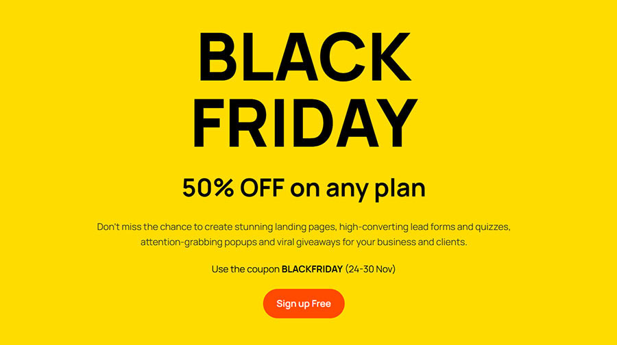 Woorise - оферта за Black Friday 11 Woorise - оферта за Black Friday