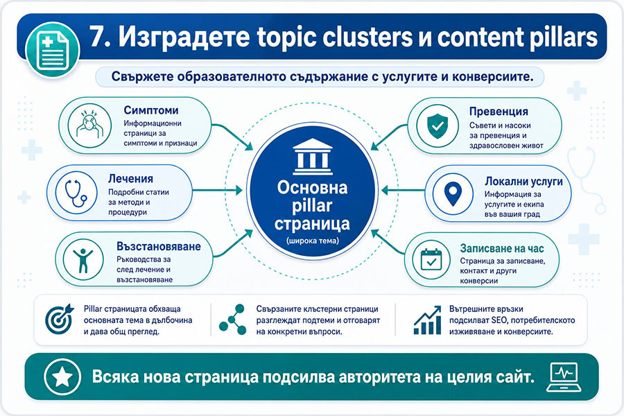 Как се изграждат topic clusters и content pillars 14 Как се изграждат topic clusters и content pillars