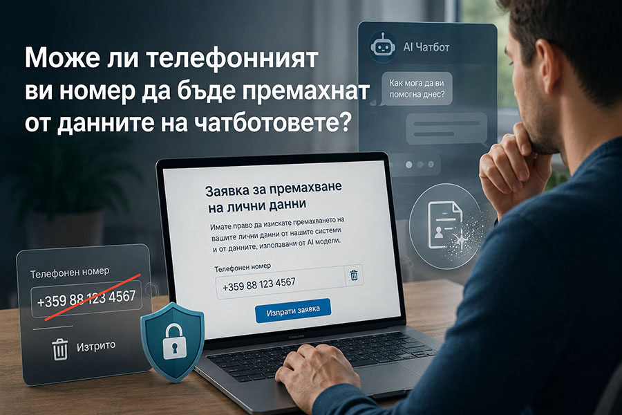Може ли телефонният ви номер да бъде премахнат от данните на чатботовете? 4 Може ли телефонният ви номер да бъде премахнат от данните на чатботовете?
