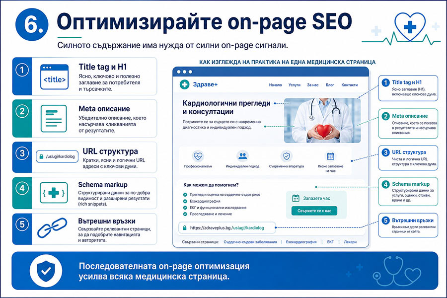Оптимизирайте on-page SEO за здравни сайтове 13 Оптимизирайте on-page SEO за здравни сайтове